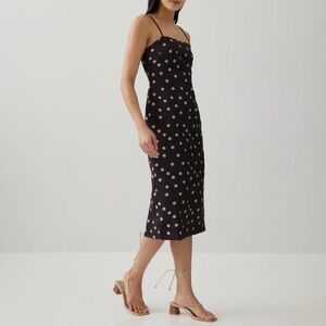 Love Bonito Daisy Jacquard Column Dress